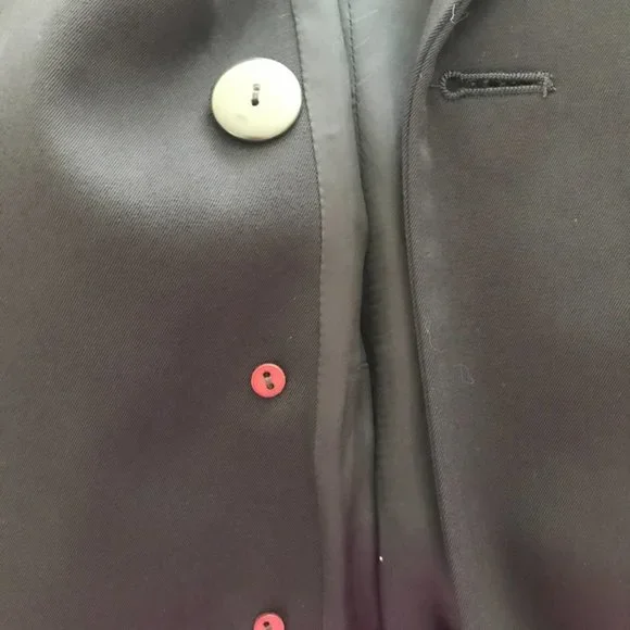 Women's Navy Blazer with Crest by Ellen Tracy - Picture 7 of 9